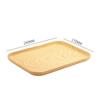 Multiple Colors Pallet Rectangular Food Bread Pan Nordic Hotel Service Tray  Hotel Service Tray
