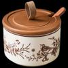 Французская керамическая банка для специй Zhinianhua с ложкой