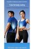 Portable Waist-Hanging Fan with Flashlight & SOS - Outdoor Construction Cooling Tool with Stand