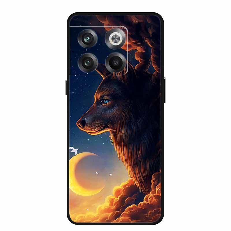 For OnePlus 10T 5G Case 1+10Pro Wolf Lion Soft TPU Silicone Back Case for OnePlus10 Pro 5G Cover Bumper Coque OnePlus 1+10T Capa