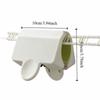 2PCS Anti-slip Blanket Drying Clips Multifunction Rust Proof Bed Sheets Clips Extra Large Plastic Drying Clothes Pegs