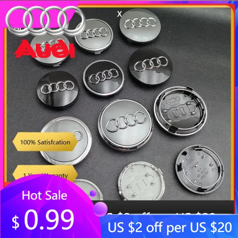 Hub Caps Hot New 2025 For qaz22 4pcs 60mm 61mm 68mm 69mm 77mm qaz22 Hub Caps Car Wheel Center Caps for qaz22 A1 A2 A3 A4 A5 A6