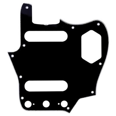 Musiclily Pro 10-отверстий 65 60-х годов Пикгард для Jaguar для Fender American 60s Jaguar, Черный, Набор из 3 частей
