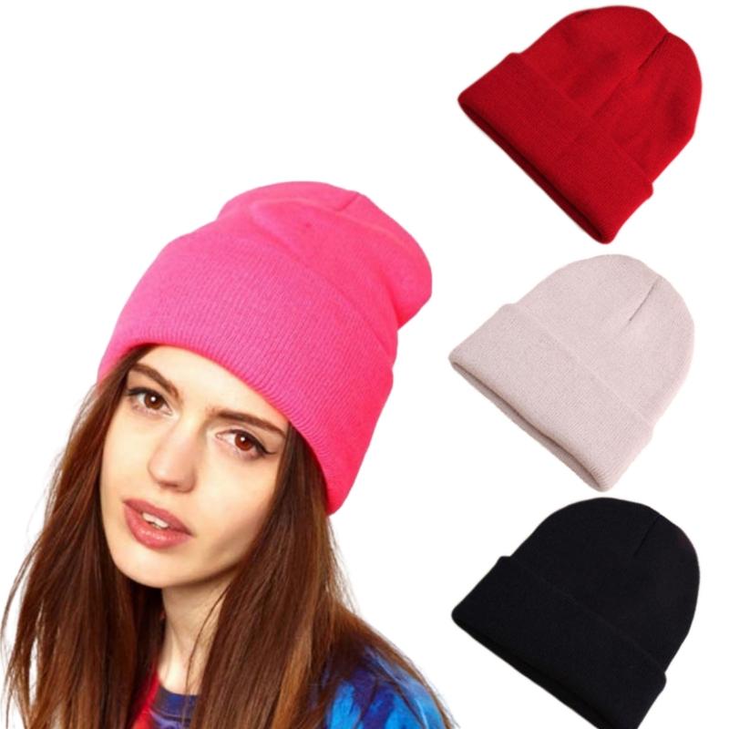 Women's Winter Balaclava Hats Men's Black Knitted Beanie Hat Female Warm Earwarmer A Cap White Red Balaclava Hats Great Quality