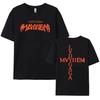 Lady Gaga Mayhem Альбом 2026 Футболки Новая Мода Певица Печать Футболка Хлопок Мягкая Короткий Рукав Свободный Крой Футболка Унисекс Уличная Одежда Футболка