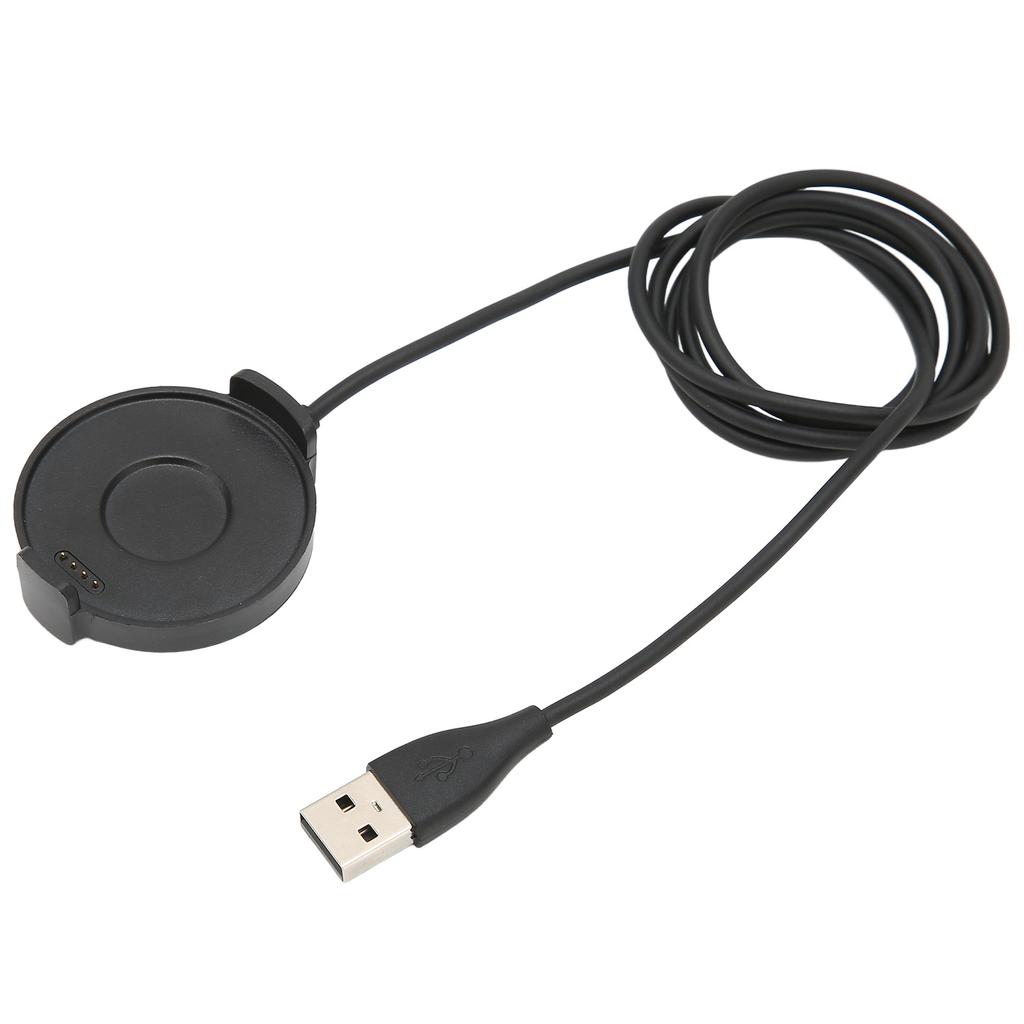 5 В 500 мА Магнитное зарядное устройство для смарт-часов Ticwatch Pro Длина 1 м3,3 фута Черный