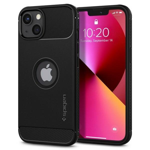 Etui Do Iphone 13 Spigen Rugged Armor Matowa Czarna