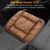 Подушка сиденья автомобиля с подогревом, износостойкая, быстрый нагрев, питание от USB, регулируемая температура, автоматическое отключение, электрический подогрев