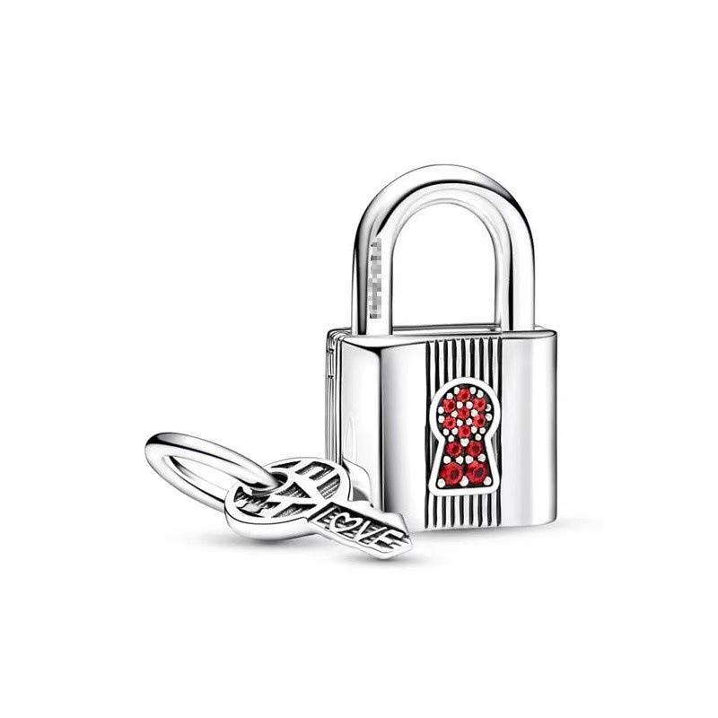 Серебряный Клешня Черепаха Замок Микки Подвеска Бусинки DIY Шарм