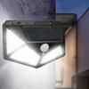 Multifunctional Solar Lamp Outdoor Garden Decoration Solar LED Light Waterproof Sunlight Powered Spotlight with Motion Sensor