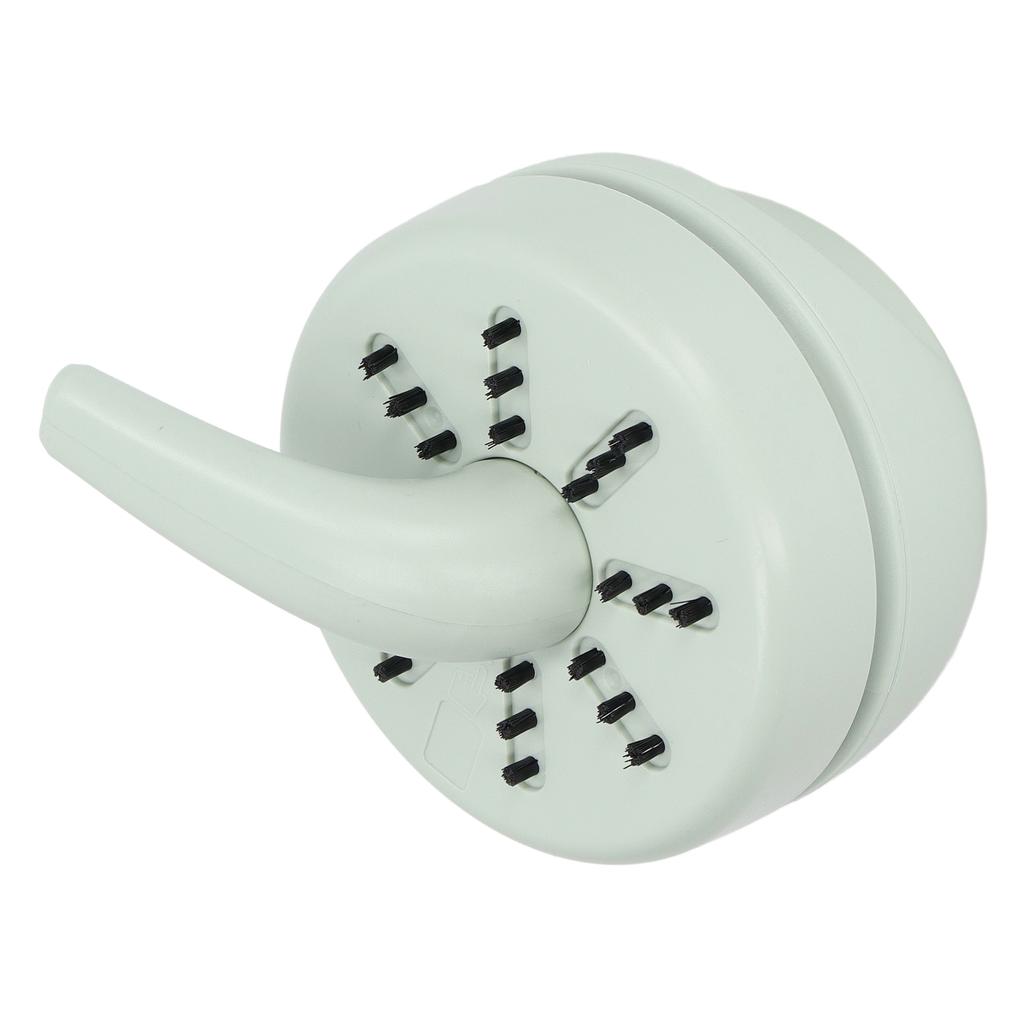 Table Vacuum Cleaner Green USB Rechargeable Detachable Nozzle Ergonomic Portable Low Noise Mini