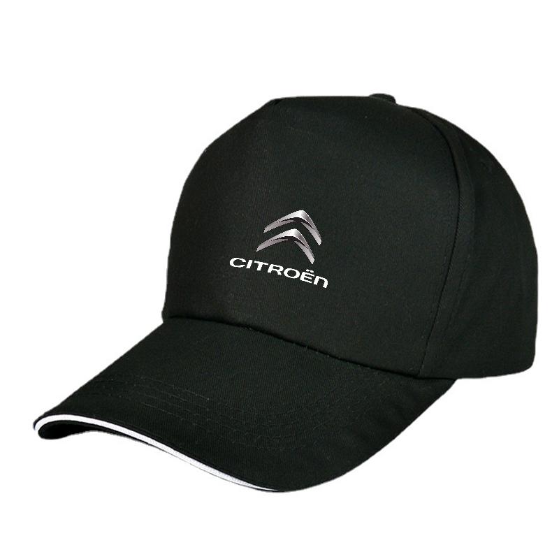 Racing Car Logo Visor Sun Hats Moto GP Outdoor Baseball Cap Hip Hop Hat For Citroen Aircross C4 C3 C5 C2 Berlingo Celysee Cactus