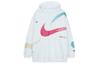 Nike Коллекция CNY Свитшоты Женские Белый С капюшоном Умеренный Обычный FD4798-121
