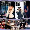 B-Бейонсе Концертный Чехол для Телефона с Челкой Для iPhone 17 Air 15 Pro 14 Plus 16 Pro Max 17E 16E 12 13 Mini 11 Чехол Милый Fundas