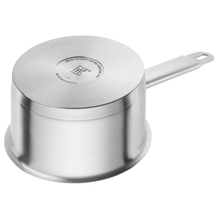 ZWILLING Pro - Casserole avec Couvercle en Verre (18 cm) - Acier Inoxydable