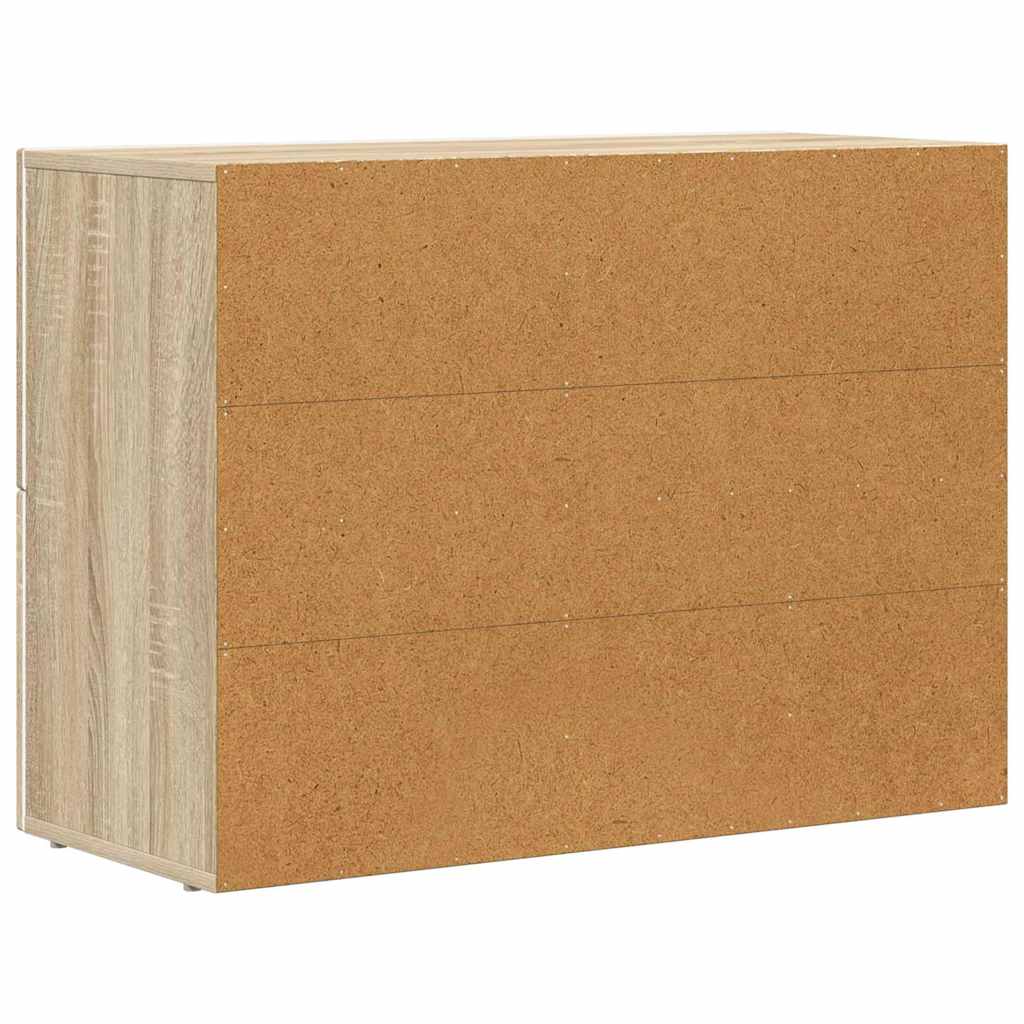 Sideboard Sonoma Oak 80.5 x 35 x 59 cm Particleboard
