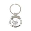 Chausie - Keychain with a Cat, Keychain with a Print, Personalized Pendant from the Brand