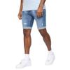 Mens Riptrey Abraised Denim Scratch Shorts