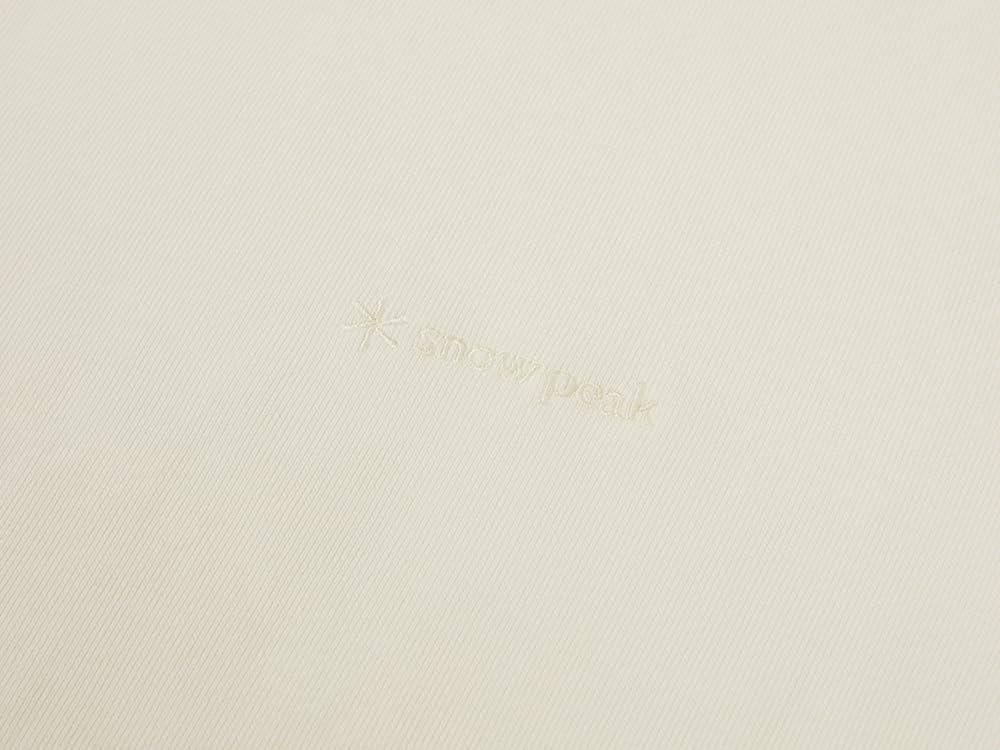 Snow Peak Land Sweatshirt Medium Women's GS-S25FWFHT61, Top, Sweatshirt, Men's/Women's, Cream,