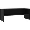 VidaXL TV Stand Black 100 X 40 X 40 Cm Chipboard