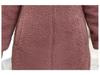 Women's Lamb Wool Winter Coat: Stylish, Warm Hooded Jacket for Middle-aged & Elderly