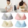 Slow Rebound U-Shaped Neck Pillow Machine-Washable Cover Portable Design Travel Neck Pillow With EVA case Soft Material