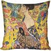 G0309 Hot Sale Gustav Klimt The Kiss Square Pillowcase Custom Zippered Cushion Pillow Cover Case 45x45cm