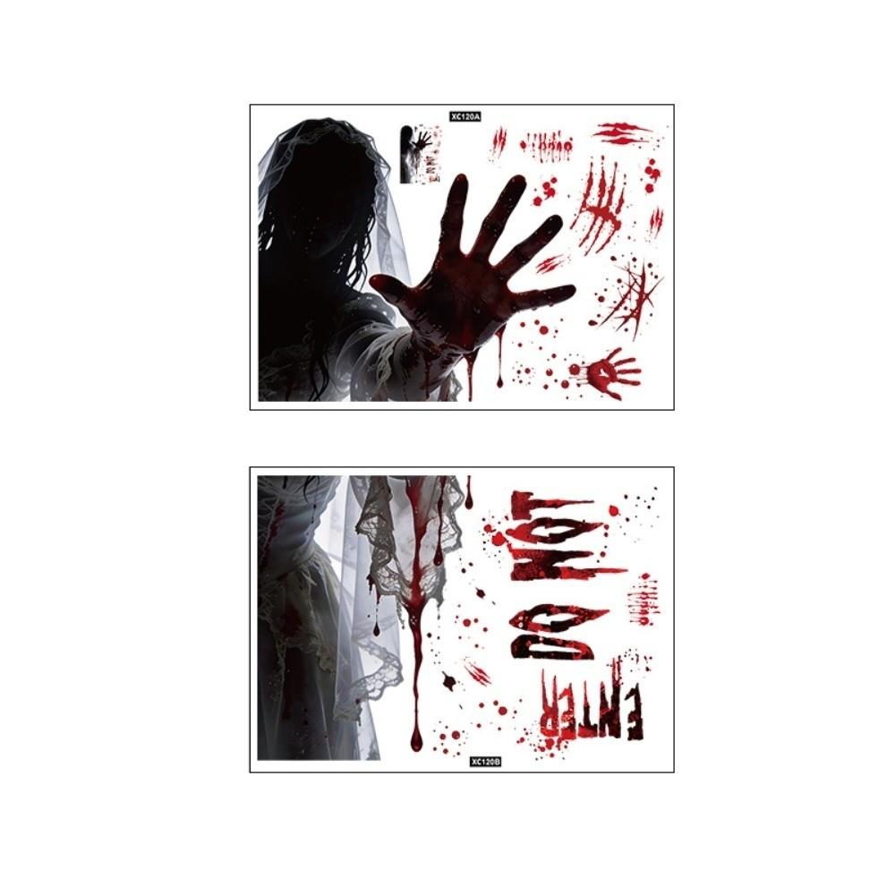 Ghost Claws Scary Ghost Window Sticker Spooky Party Door Stickers Party Supplies