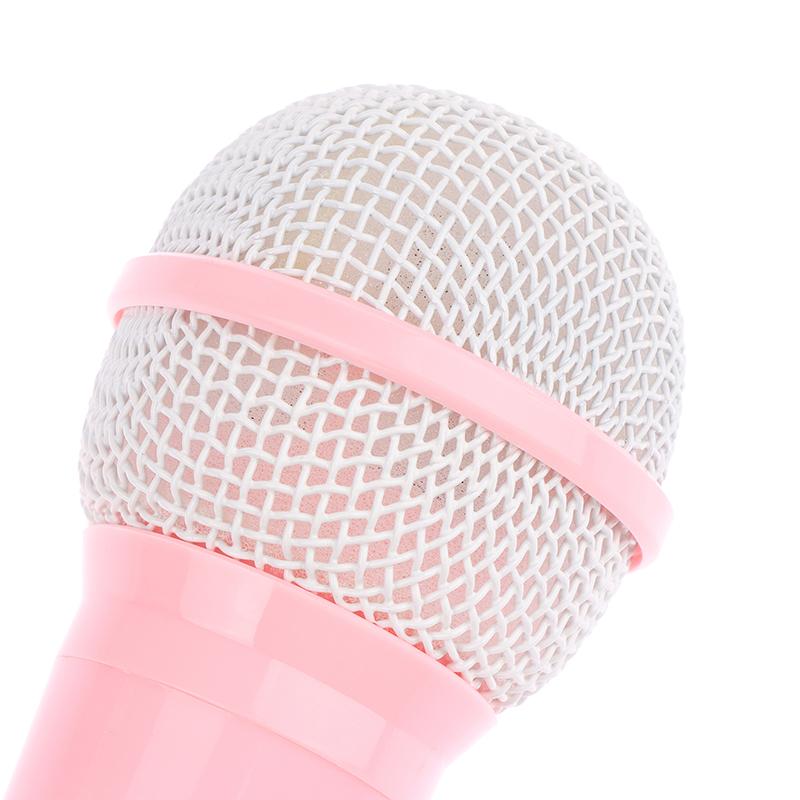 3.5mm Jack Wired Microphone Lightweight Singing Mechine Home Kids Musical Toy Easy Use No Battery Portable Handheld Microphone