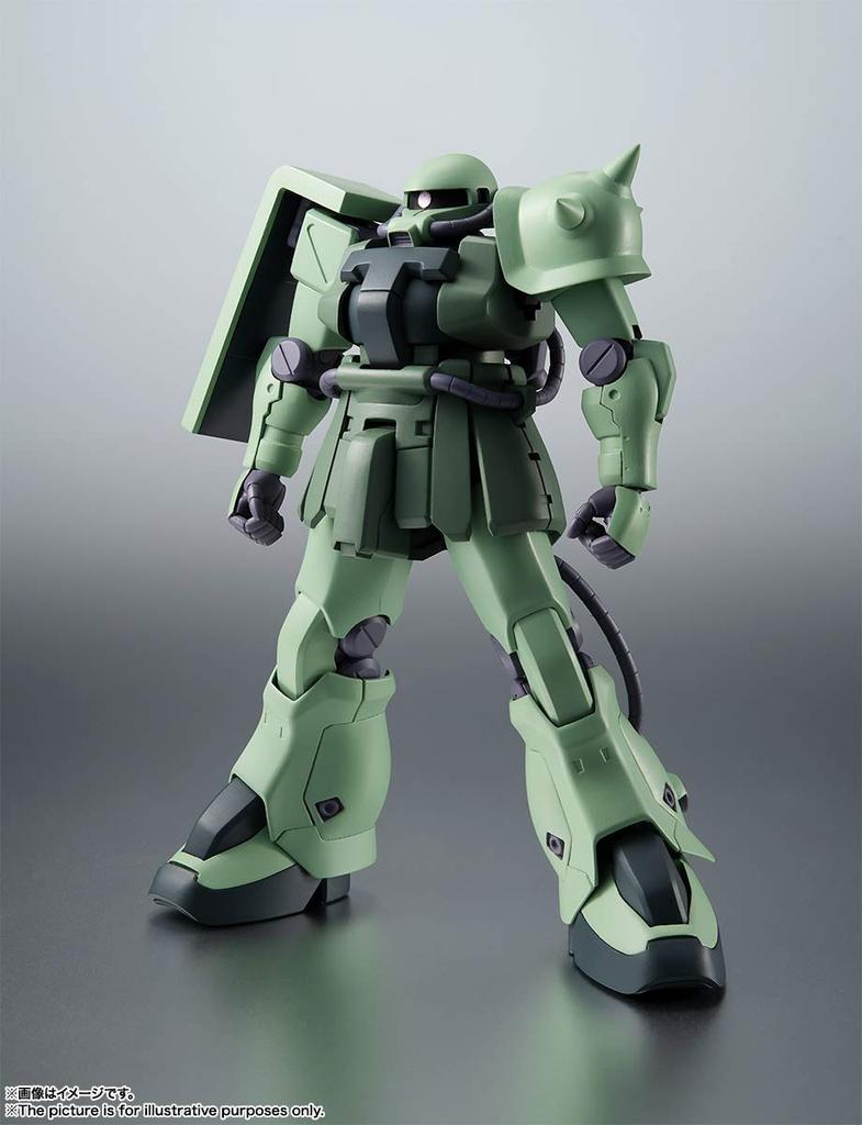 TAMASHII NATIONS ROBOT Spirits Mobile Suit Gundam 0083 Zaku IIF Type 2 125mm Painted Movable Figure [SIDE MS] MS-06F-2 Ver. A.N.I.M.E. Approx. ABS&PVC