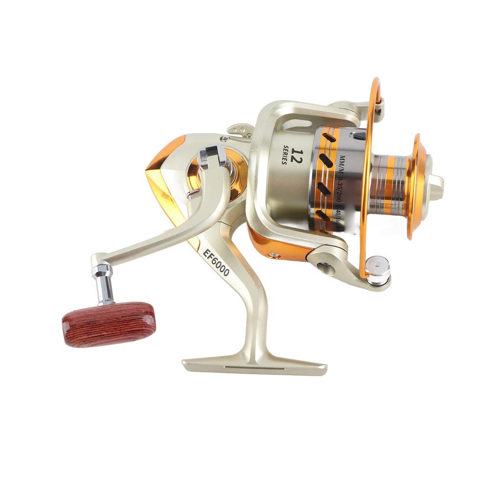 12BB Saltwater Wheel Ocean Sea Boat Ice Fishing Reel Trolling Metal EF6000