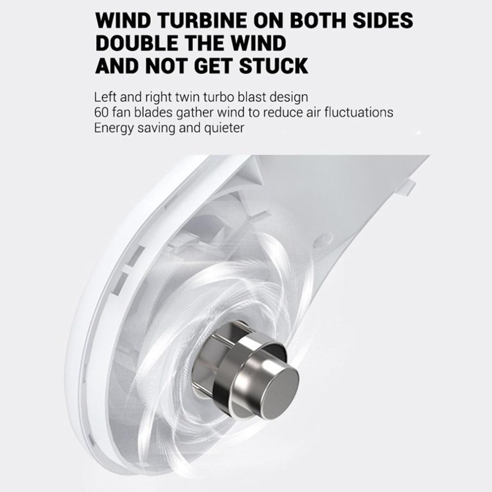 Портативный подвесной вентилятор на шею, мини-электрический беспроводной вентилятор, USB перезаряжаемые безлопастные бесшумные вентиляторы, кондиционер-кулер для спортивного вентилятора