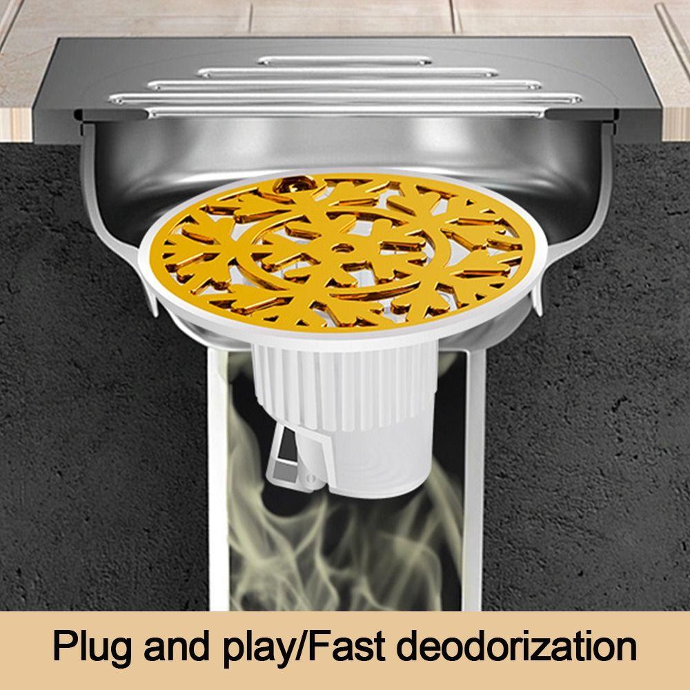 Креативный слив для пола в ванной комнате, душевой фильтр, крышка для туалета, заглушка для слива душа с защитой от запаха