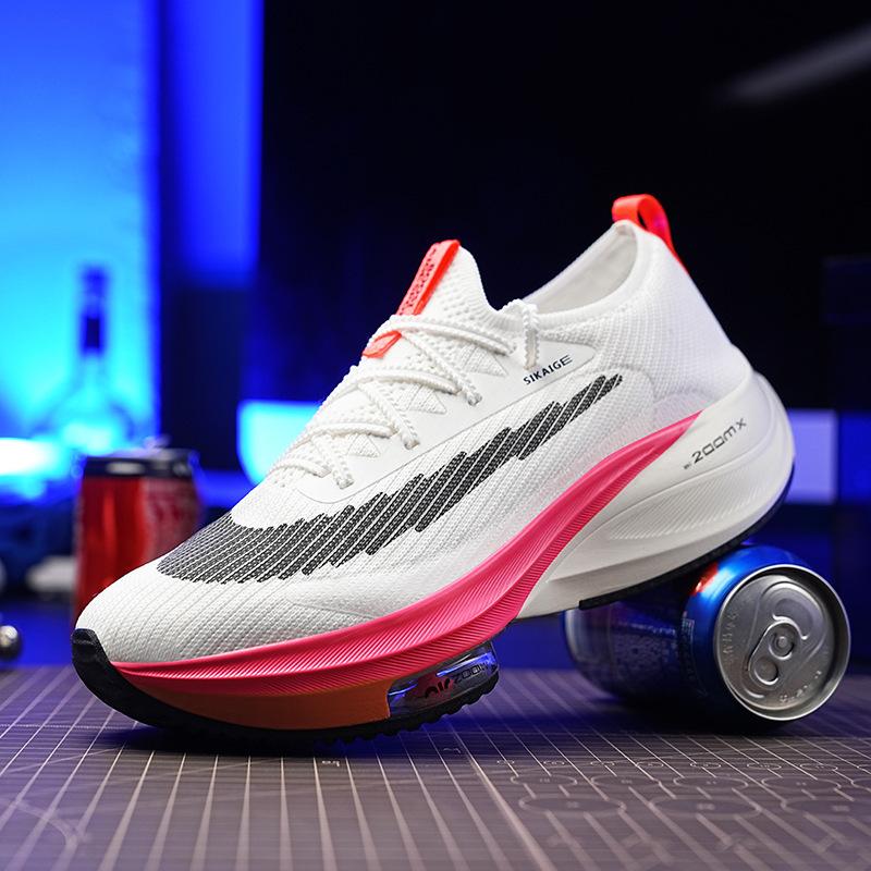 2026 new air cushion shock-absorbing men's shoes marathon running shoes comfortable sports shoes wear-resistant casual shoes