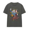 Mighty Mouse Unisex Adult Break Through T-Shirt