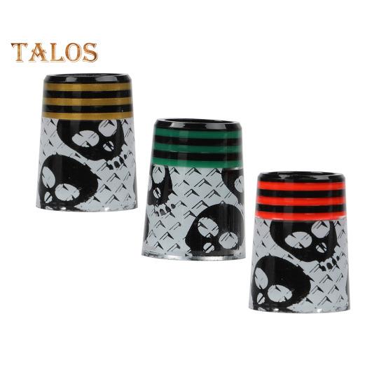 Наконечники для гольфа Плоские железные наконечники для гольфа Кольца для клюшек для гольфа с коническим наконечником 0,370 дюйма Железный клиновидный стержень с дизайном черепа Наконечники для гольфа