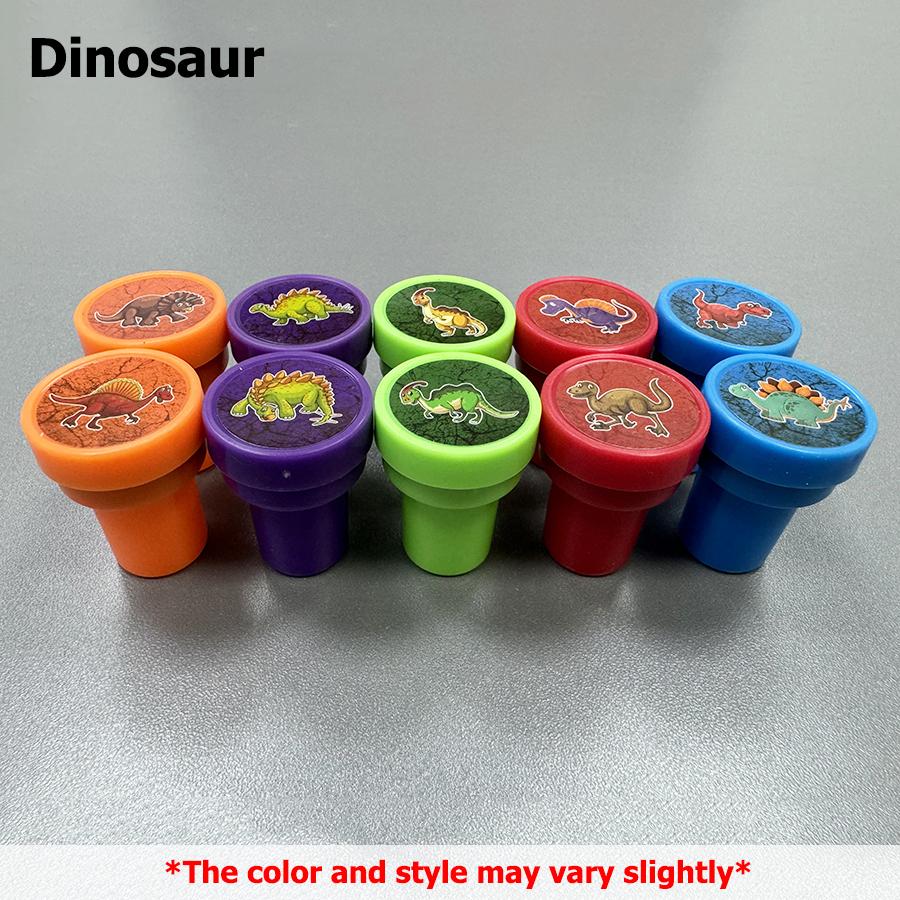 10pcs Cartoon Graffiti Seal Multi Styles Graffiti Tools Student Award Stamp Art Drawing Graffiti Accessories Birthday Party Gift