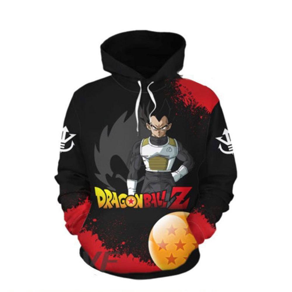 Аниме Худи Dragon Ball Мультяшное Худи Уличная одежда Толстовка с капюшоном Мужчины Женщины Косплей Спорт