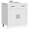 VidaXL Kitchen Cabinet Kalmar White Engineered Wood 853497
