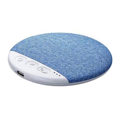 Беспроводная колонка-подушка, совместимая с Bluetooth 5.4, с натуральным белым шумом, 3 таймера для глубокого сна