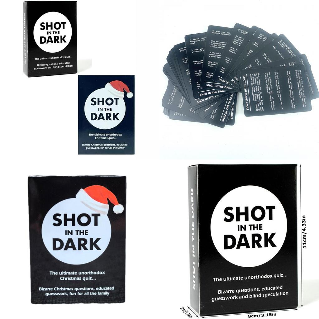 Shotinthedark Неортодоксальная игра в вопросы и ответы для пар с колодами карт для веселой вечеринки