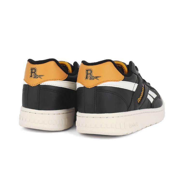 Reebok BB 4000 MU Удобные повседневные низкие ретро баскетбольные кроссовки Унисекс кроссовки Черные Оранжевые GZ3684