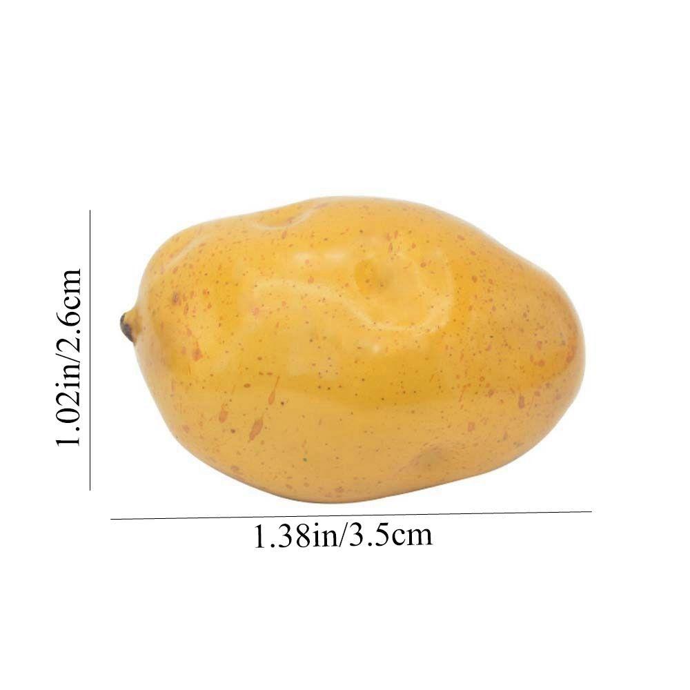 Lifelike Realistic Artificial Vegetable Model Photography Prop Potato Model Cognitive Toy