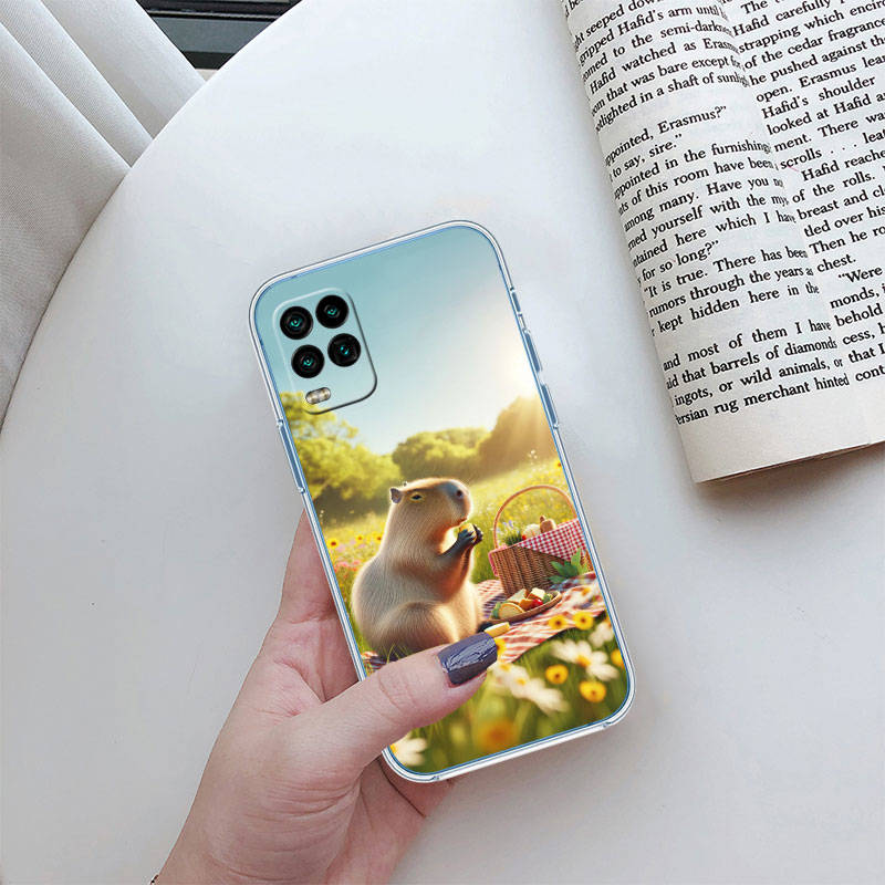 IR4 Capybara Cute Case for Motorola E22S E7 G6 G7 G8 G9 Plus Power Play G10 G20 G04 E30 E40 E22 E20 E13 E15 G22 G23 G05 G75 G35 G55
