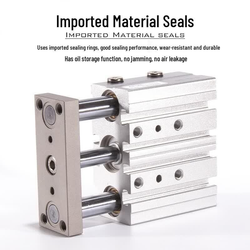 Airtac Dual-Rod Guided Pneumatic Cylinder