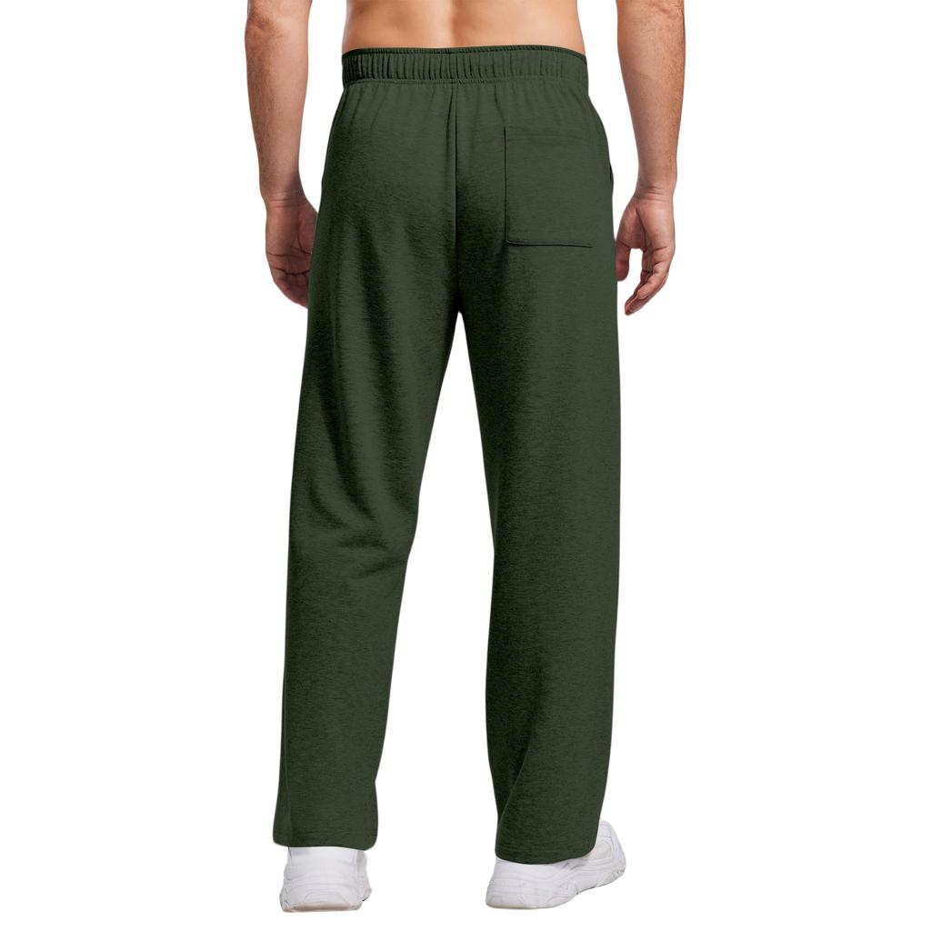 Men's Relaxed-Fit Casual Sweatpants With Stretch Waistband And Drawstring Yoga Pants