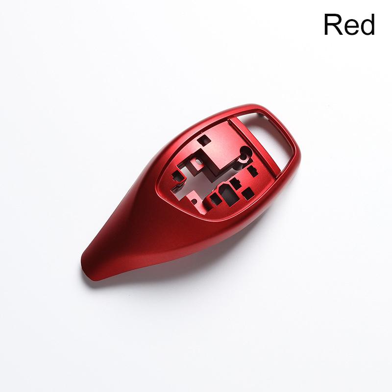 For BMW F30 F10 F32 F33 F31 F34 F06 F12 F25 F26 1 3 3GT 4 5 5GT 6 7 Series 13-17 Gloss Black Car Gear Knob Shift Lever Cover