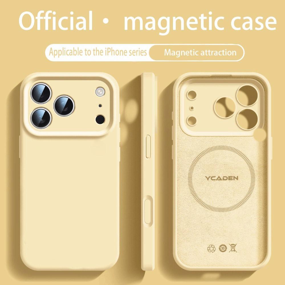 Оригинальный жидкий силикон для чехла Magsafe для iPhone 17 15 12 16 14 13 Pro Max 16 Plus 17Pro Air Магнитный мягкий чехол Аксессуары