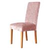 1/2/4/6 Pieces 24 Colors Velvet Fabric Chair Cover Universal Size Stretch Slipcovers Elastic Seat Chair Covers Restaurant