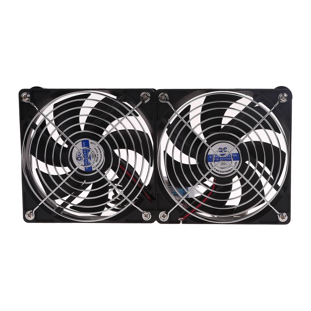 USB-вентилятор со встроенной сетчатой подкладкой 3500 об/мин для USB-роутера, ТВ/широкополосной приставки, внешний бесшумный охлаждающий вентилятор 8/12/24 см